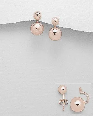 All Day Ear Jacket .925 Sterling Silver Earrings