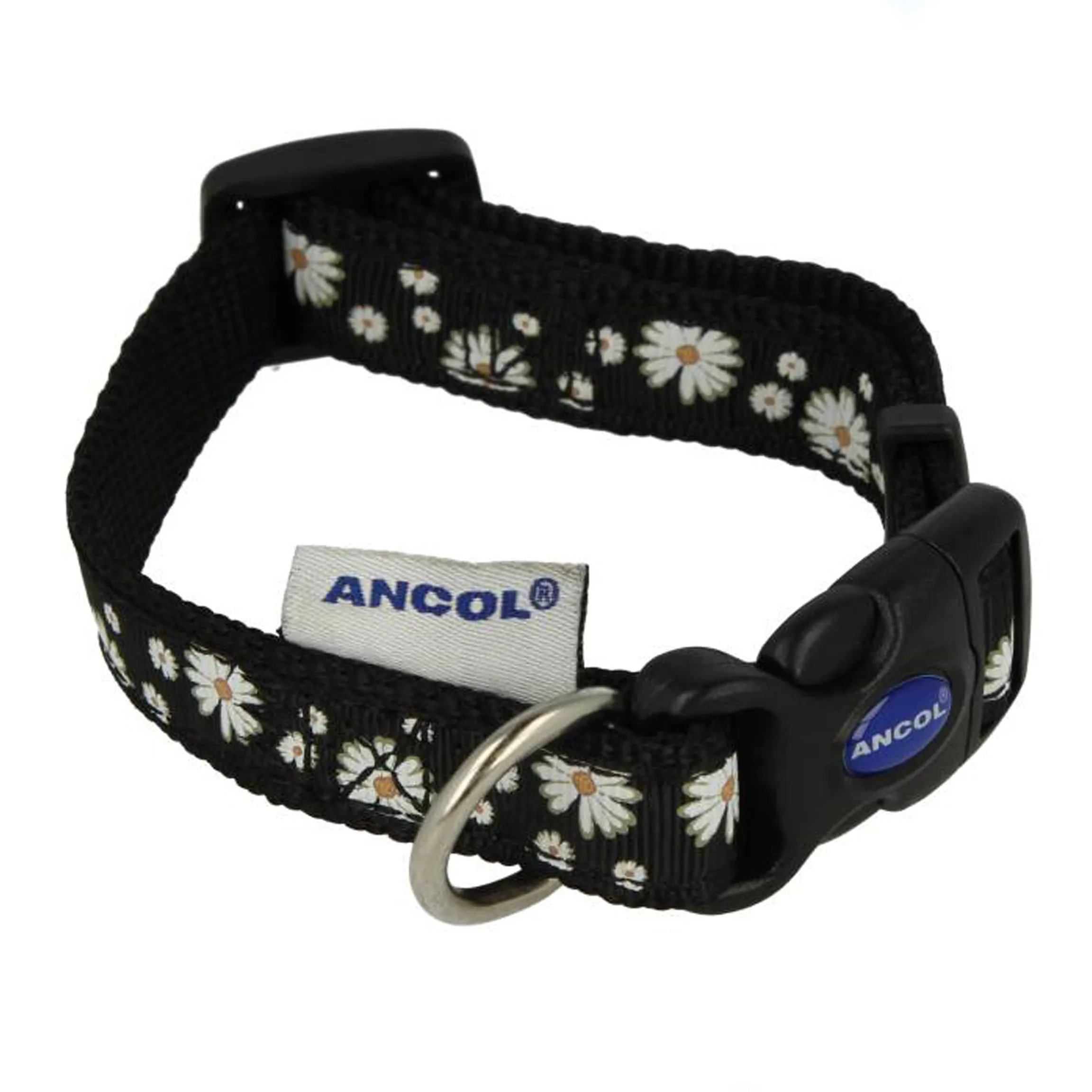 Ancol Black Daisy Collar