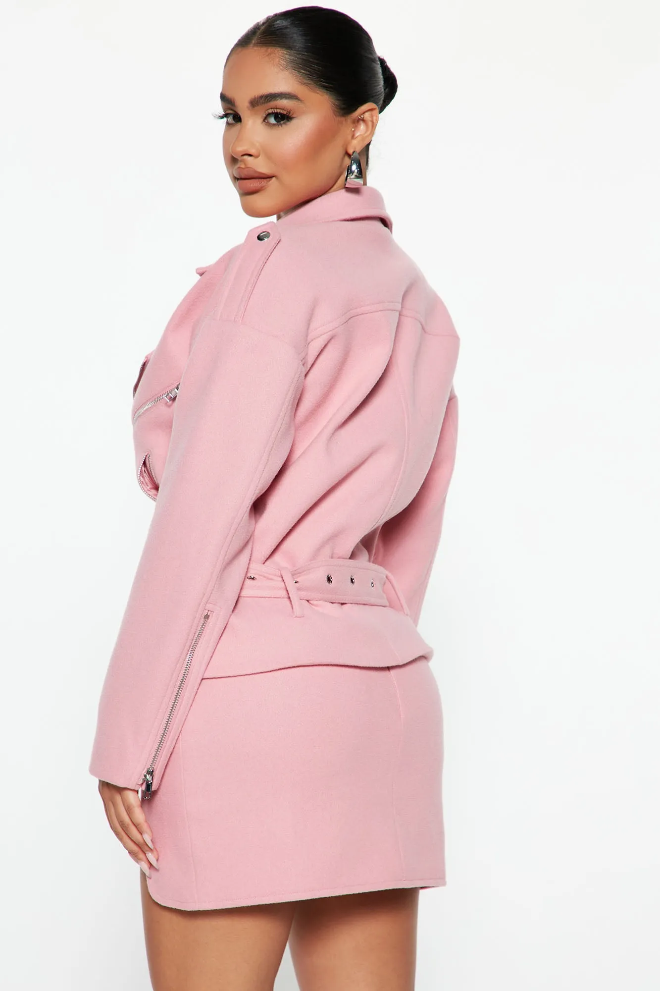 Being Chic Skirt Set - Pink