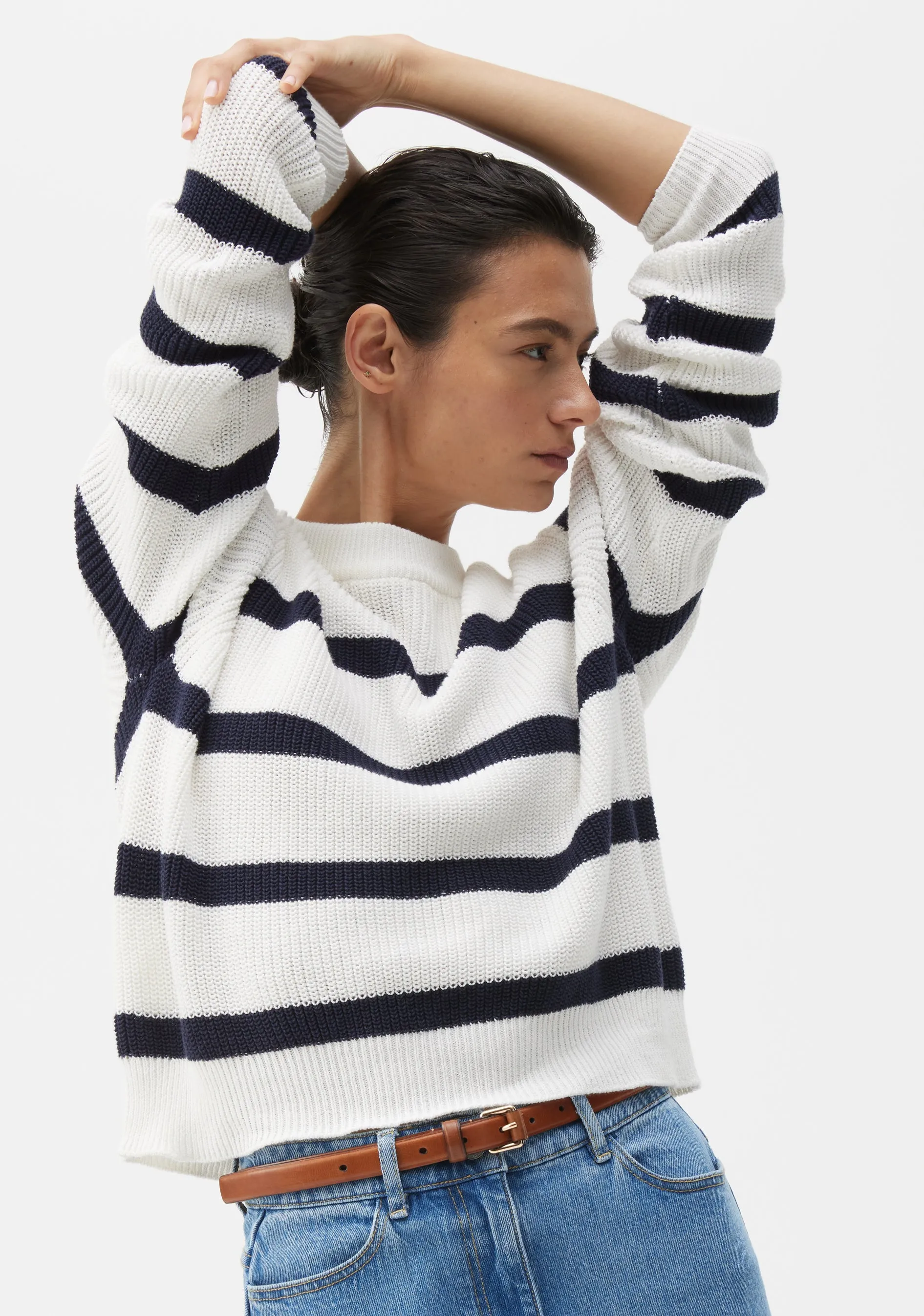 Breton Knit Pullover_Stripe