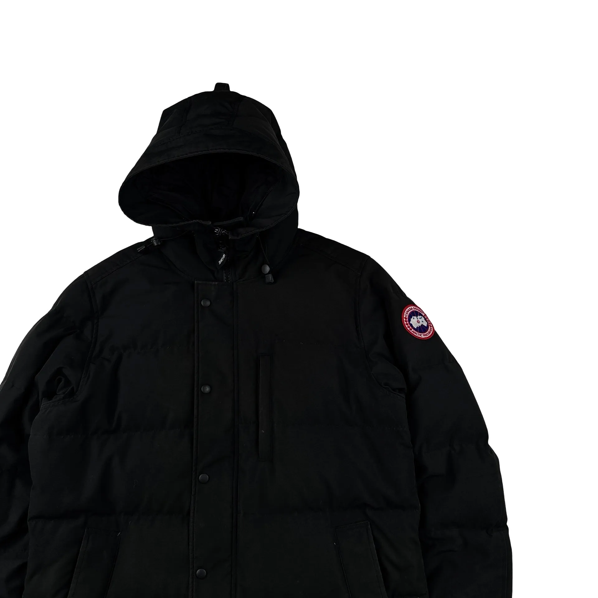 Canada Goose Black Carson Premium Down Hooded Parka Jacket - XL