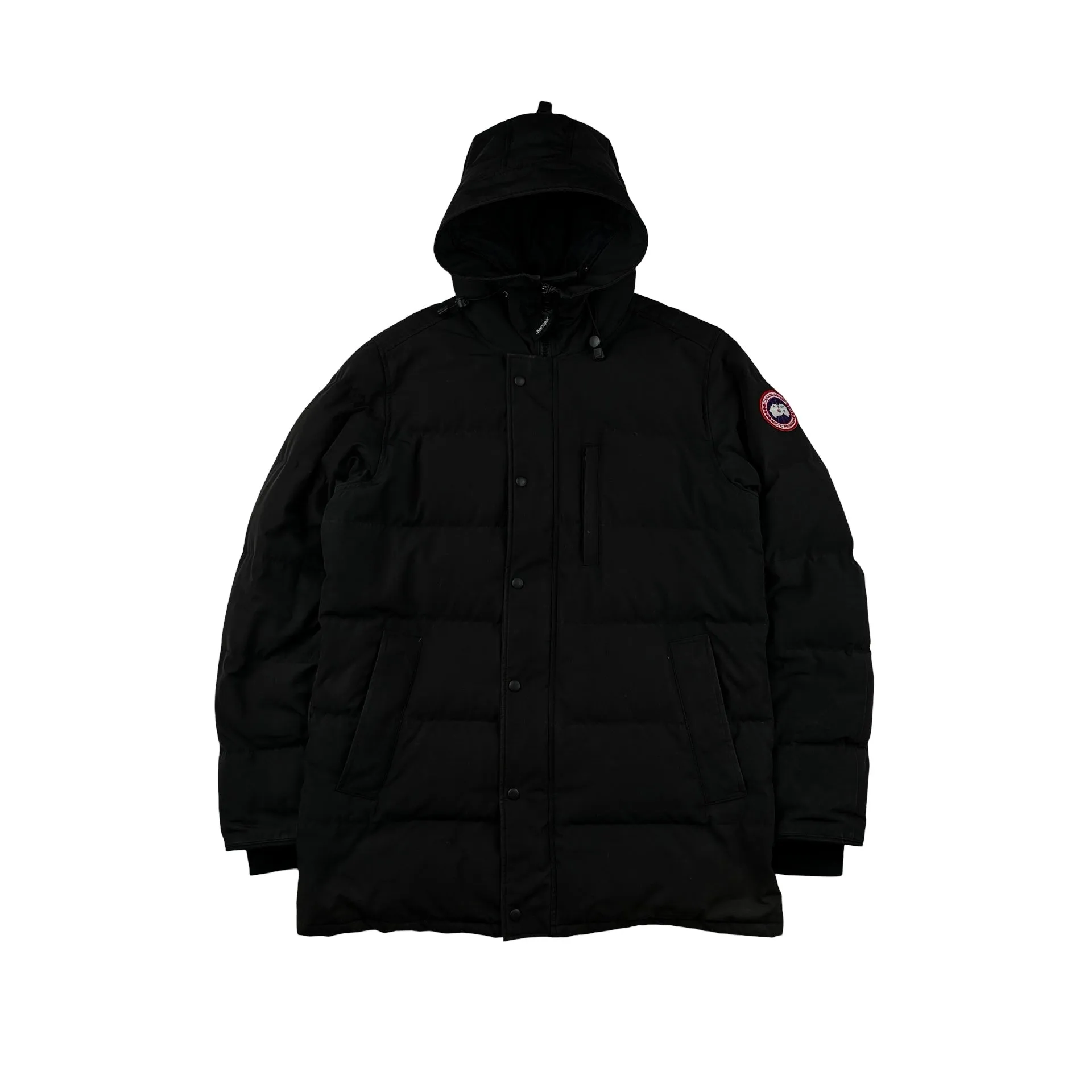 Canada Goose Black Carson Premium Down Hooded Parka Jacket - XL