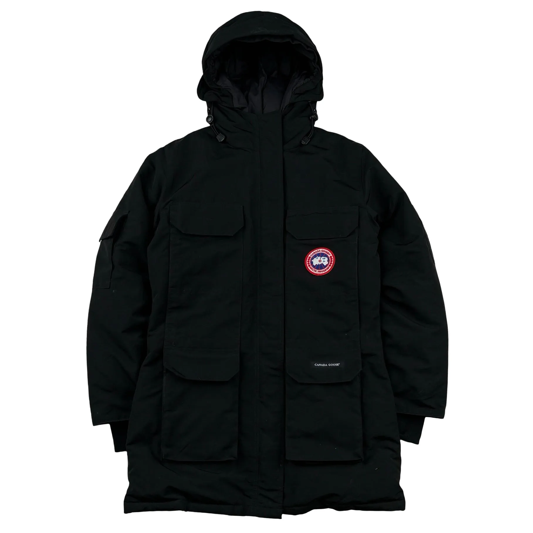 Canada Goose Black Premium Down Expedition Parka Jacket - Medium