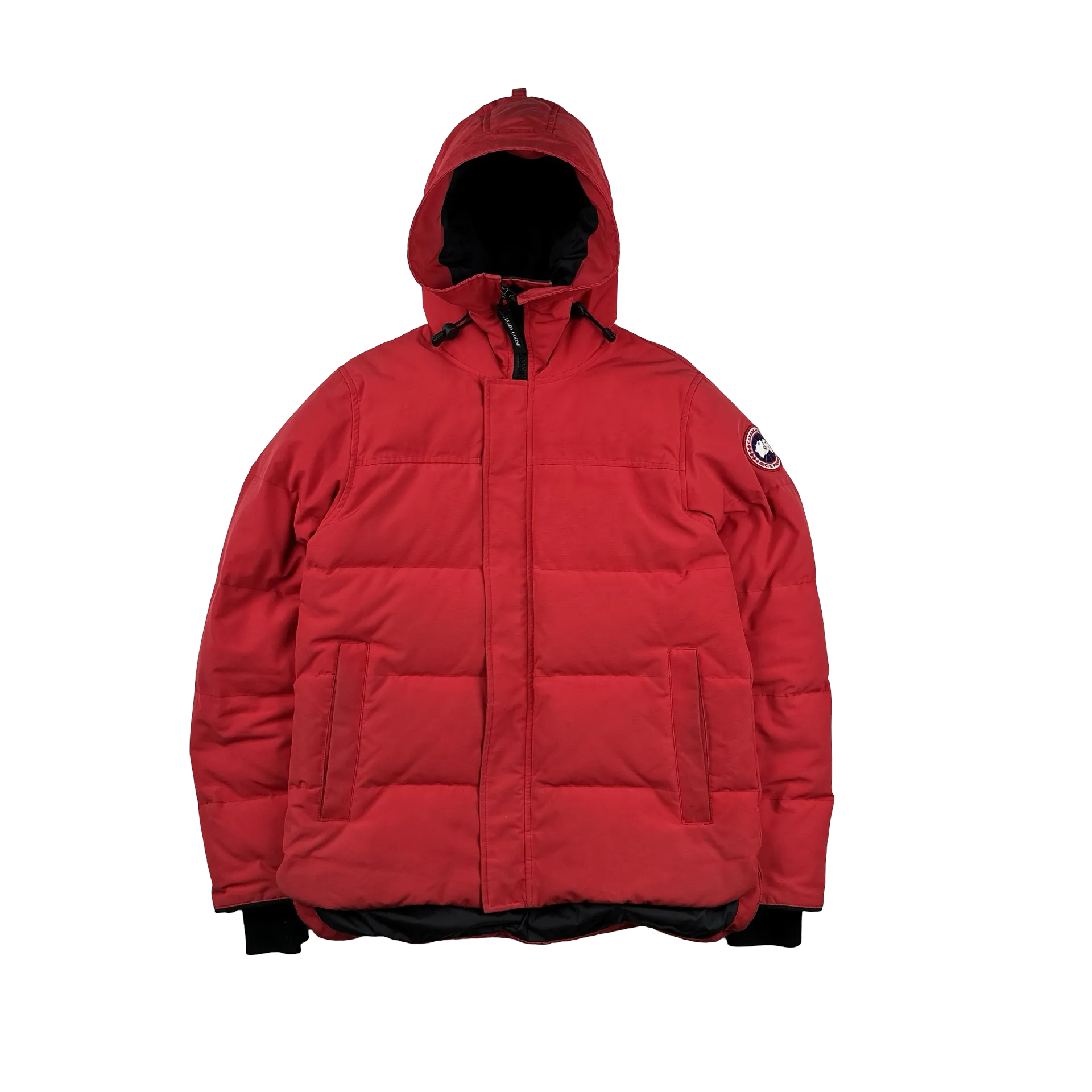 Canada Goose Red Macmilan Premium Down Parka Jacket - Medium