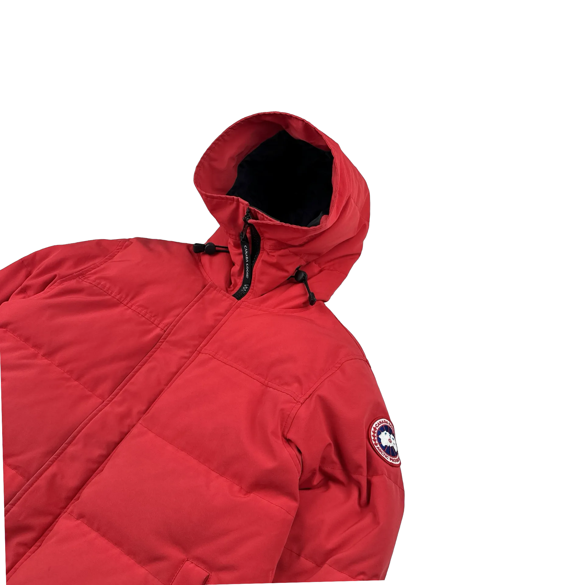 Canada Goose Red Macmilan Premium Down Parka Jacket - Medium