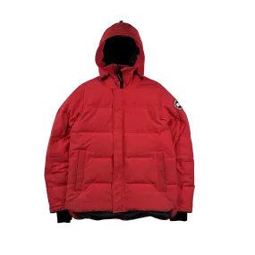 Canada Goose Red Macmilan Premium Down Parka Jacket - Medium