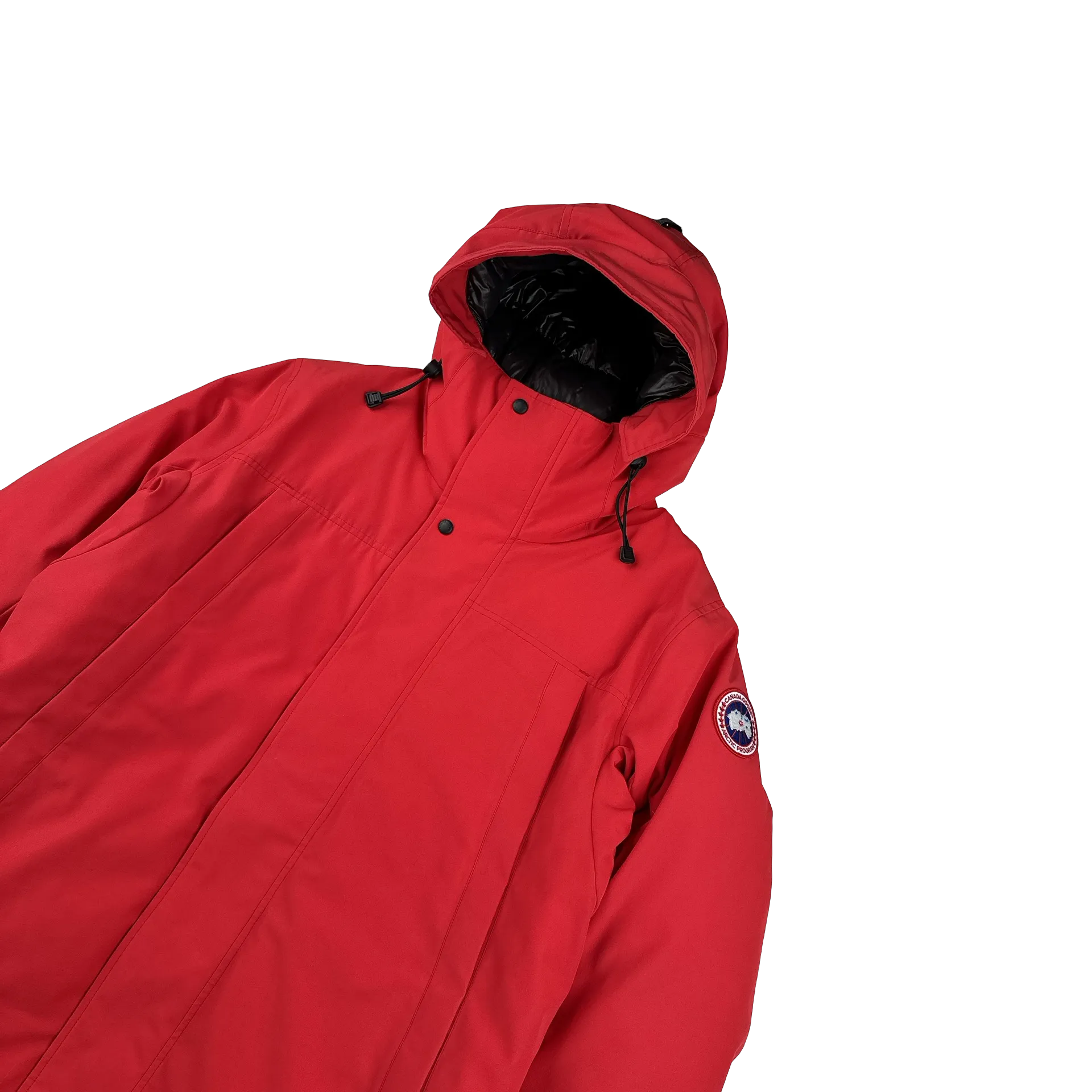 Canada Goose Red Premium Down Sanford Puffer Jacket - Large