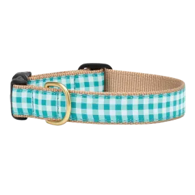 Collar | Turquoise Gingham