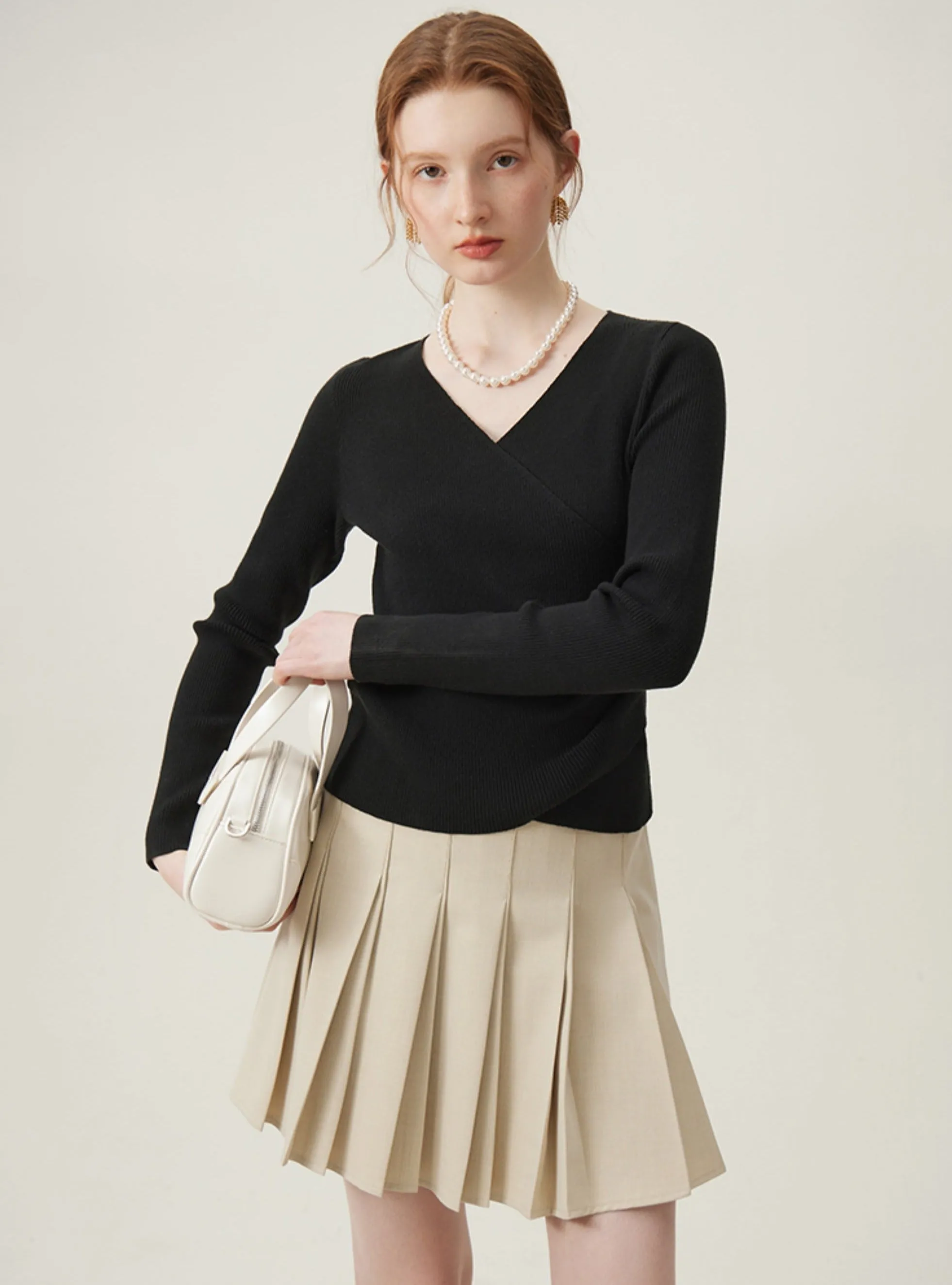 College A-Line Pleated Skirt