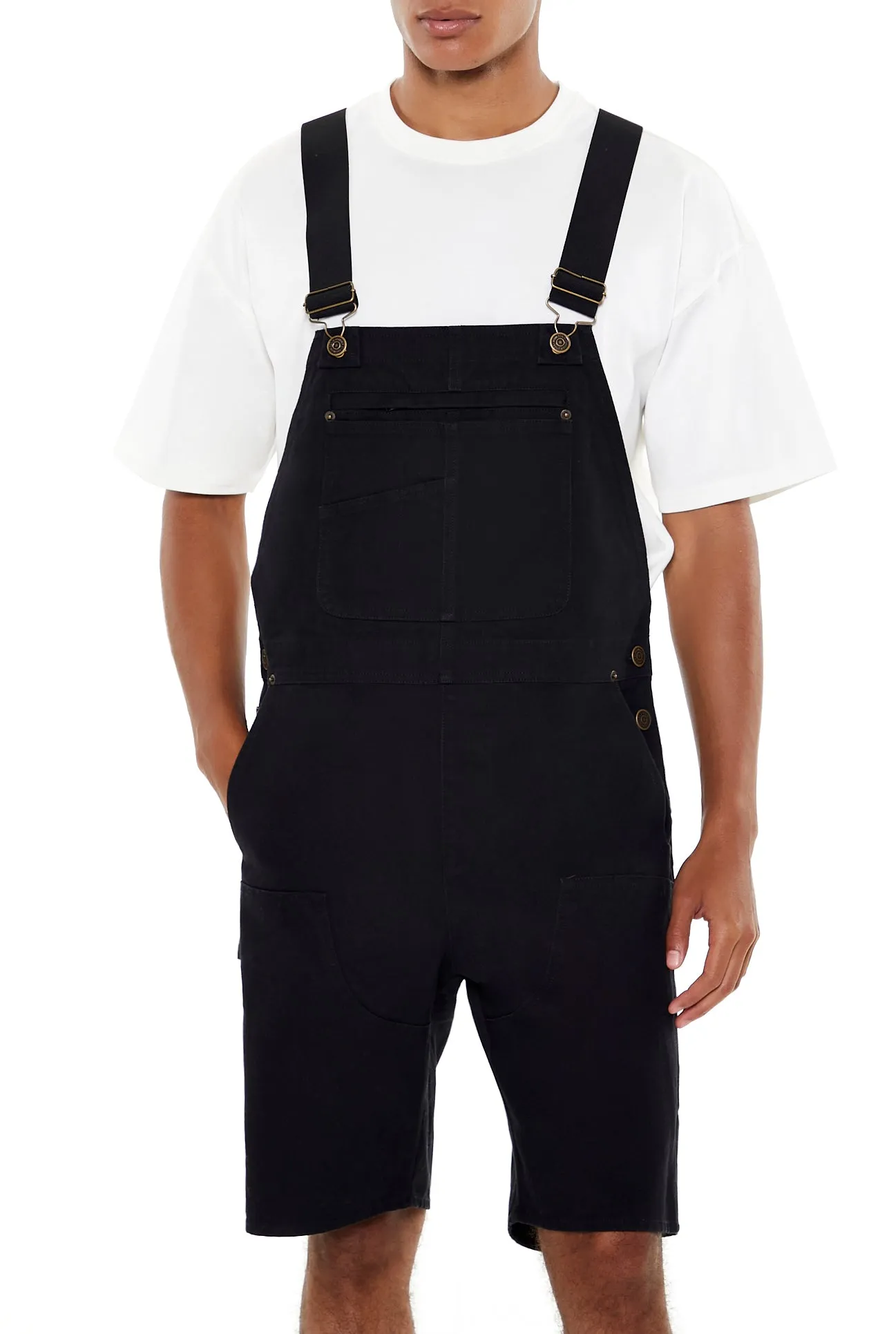 Cotton Overall Shorts