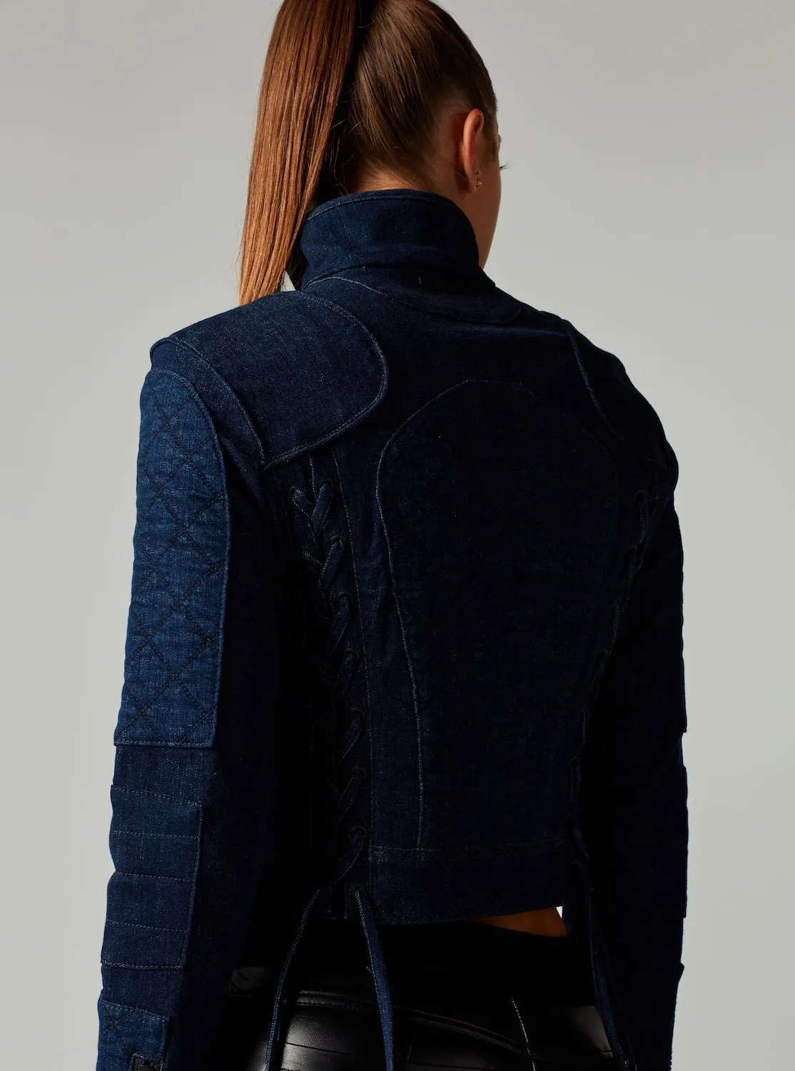 DENIM SEVILLE MOTO JACKET