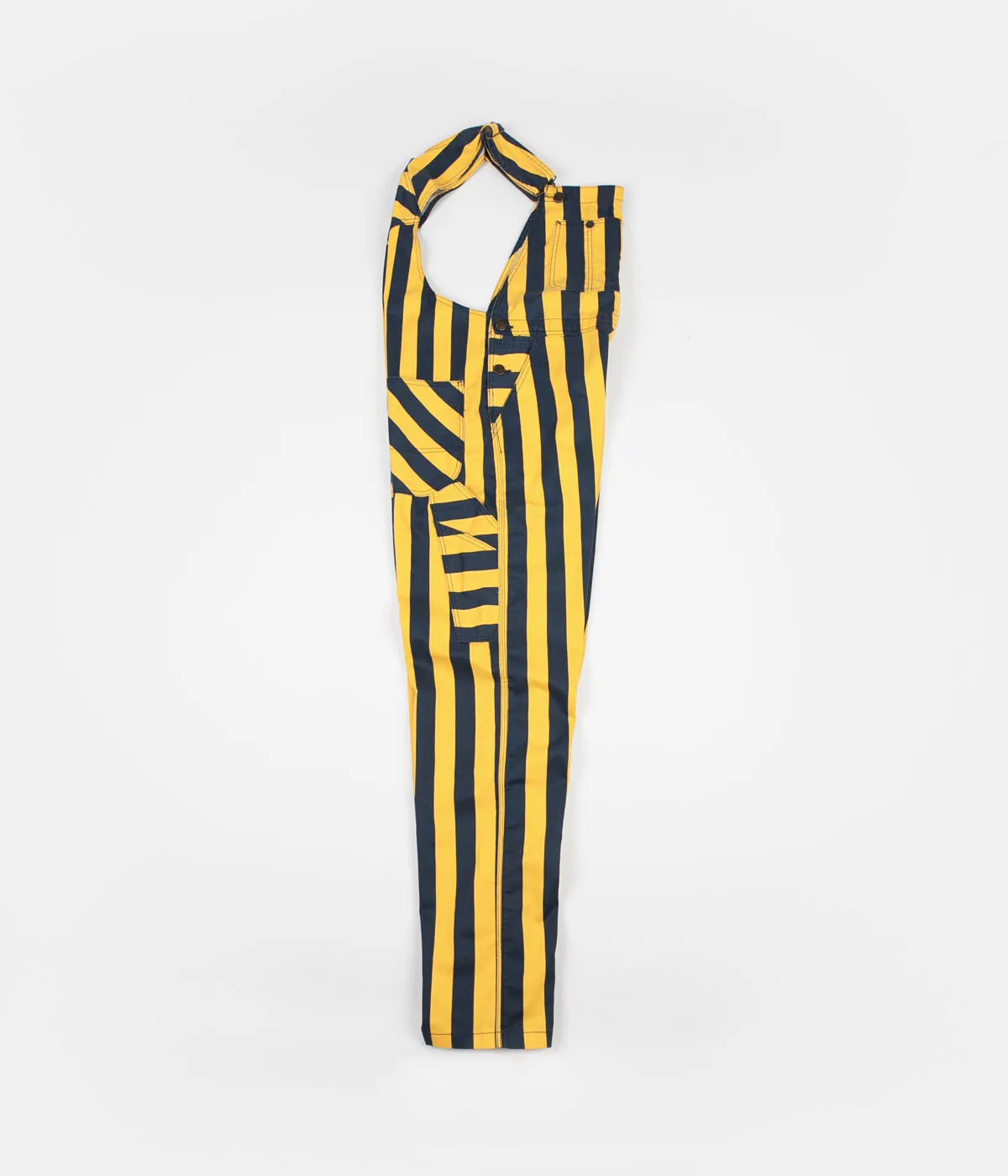 Dickies Livonia Wide Stripe Bib Overall - Custard