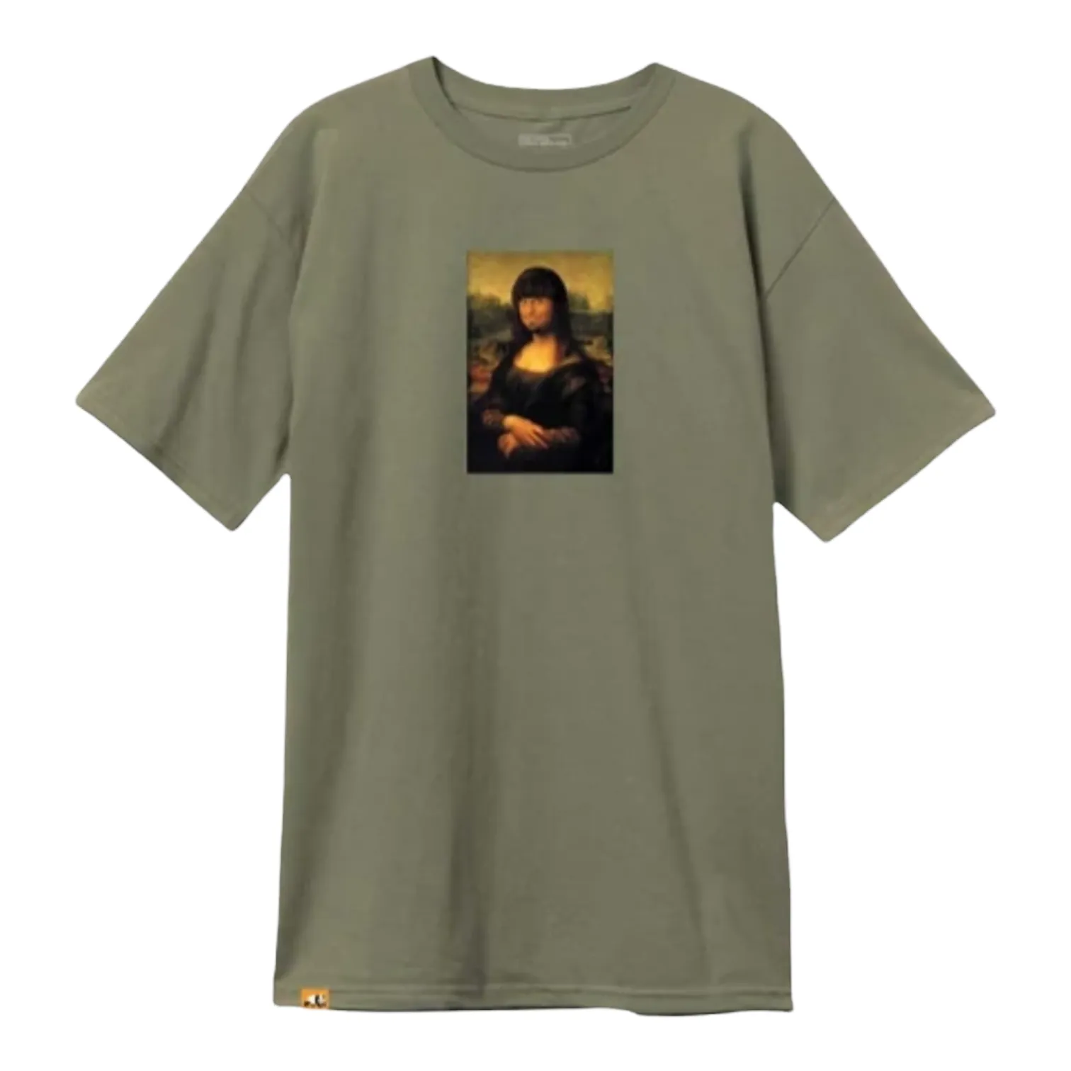 Enjoi Mona Louie T Shirt Military Green