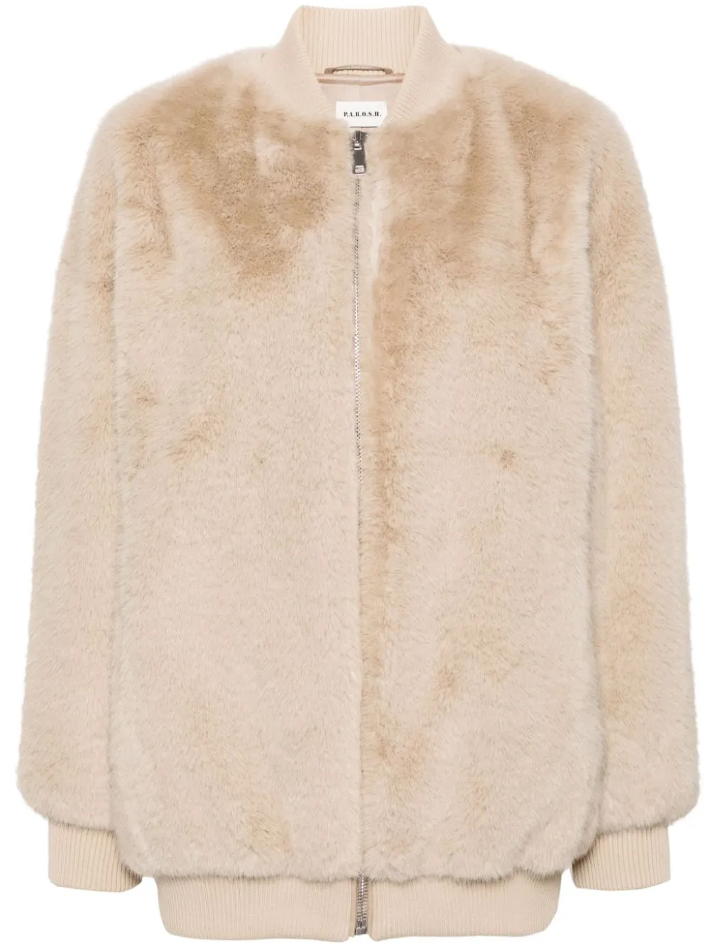 Faux-fur jacket