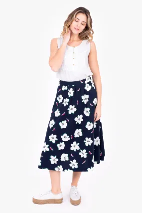 Floating Lilly Midi Skirt