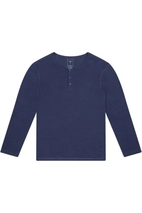 HARRISON LINEN HENLEY