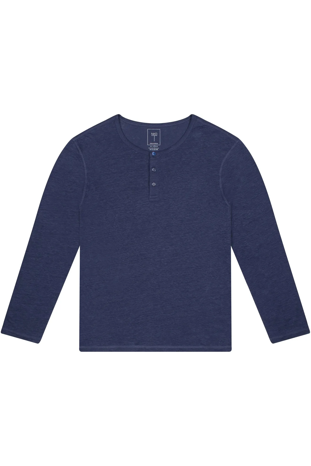 HARRISON LINEN HENLEY