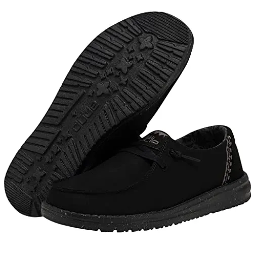 Hey Dude Women's Wendy Inca Dark Dagger Size 6 | Women’s Shoes | Women’s Lace Up Loafers | Comfortable & Light-Weight