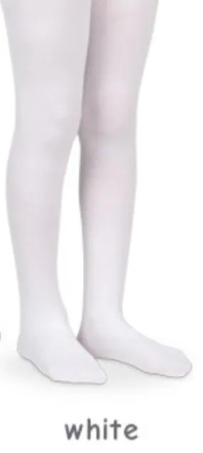 Jefferies Pima Cotton Tights White