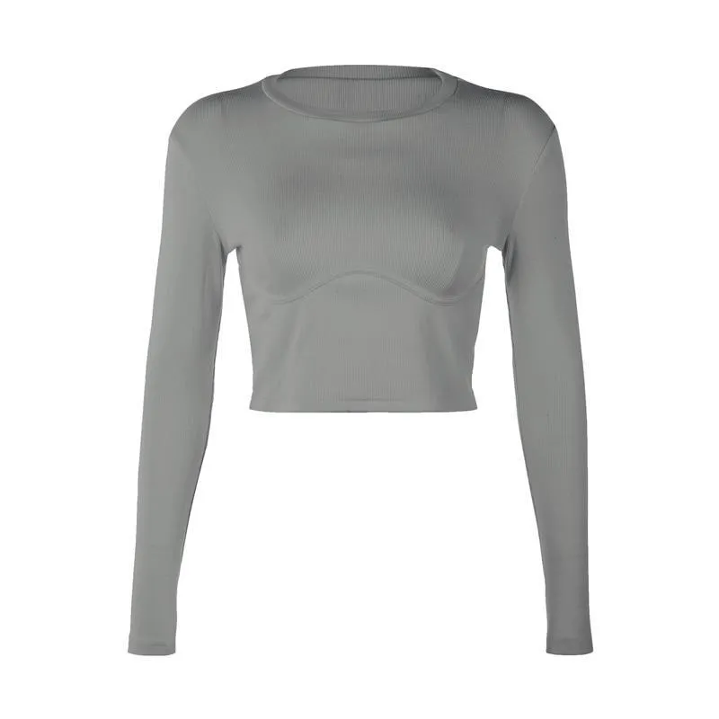 Long Sleeve Crop Top