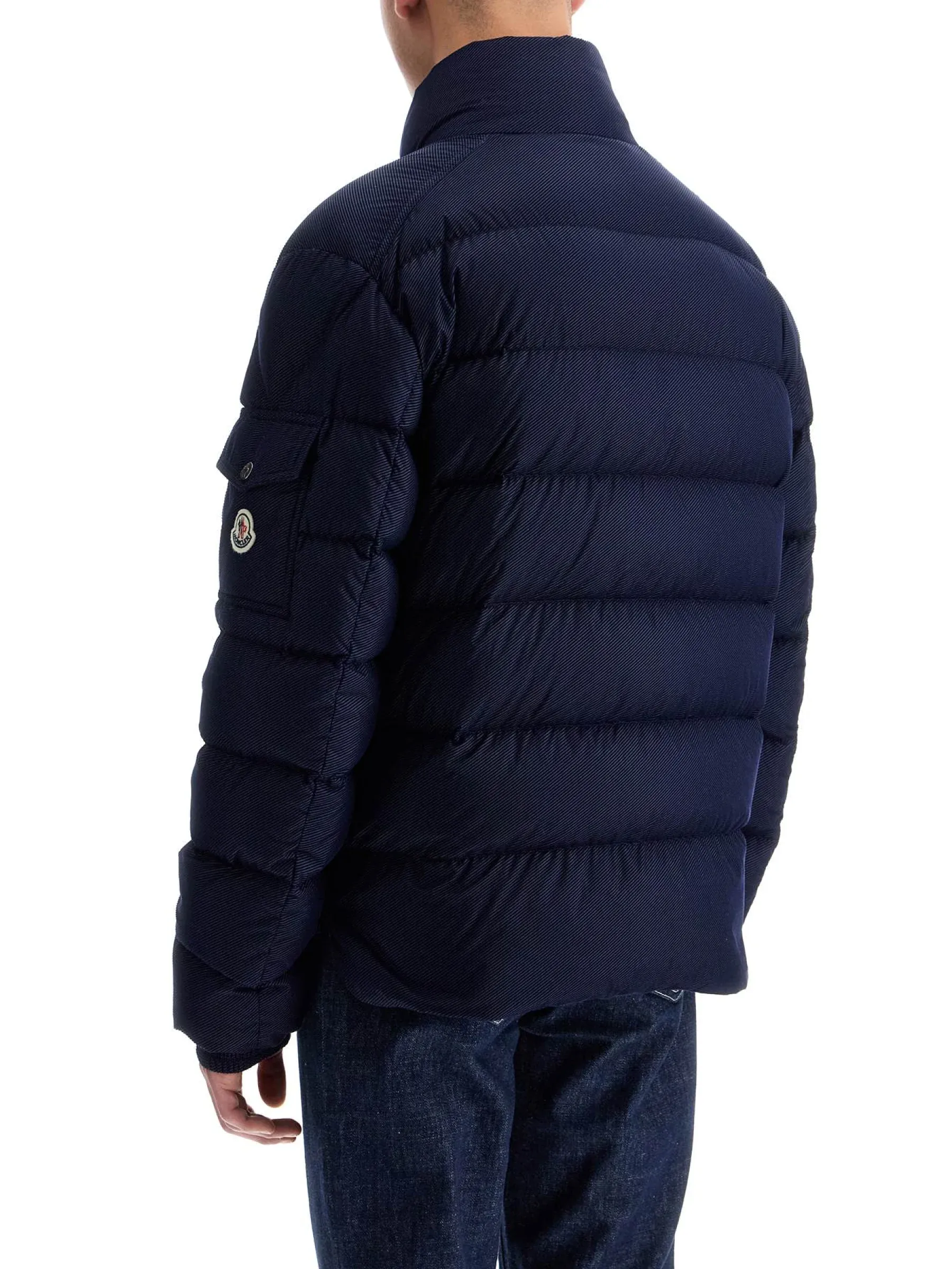 Lule Flocked Down Puffer Jacket