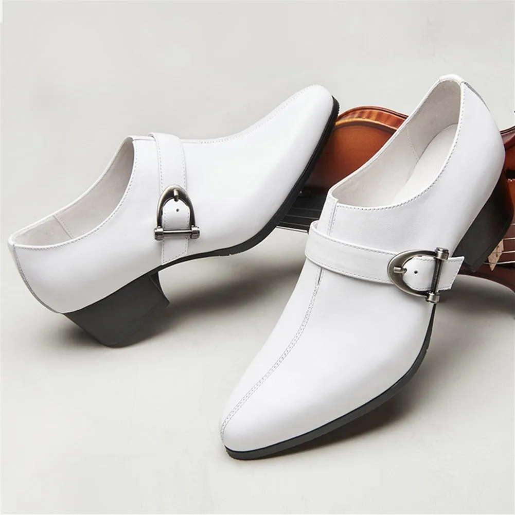 Men Low Top Monk Strap Formal Shoes