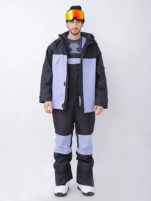 Men's Snowverb Alpine Ranger Bibs Overall Snowboard Pants