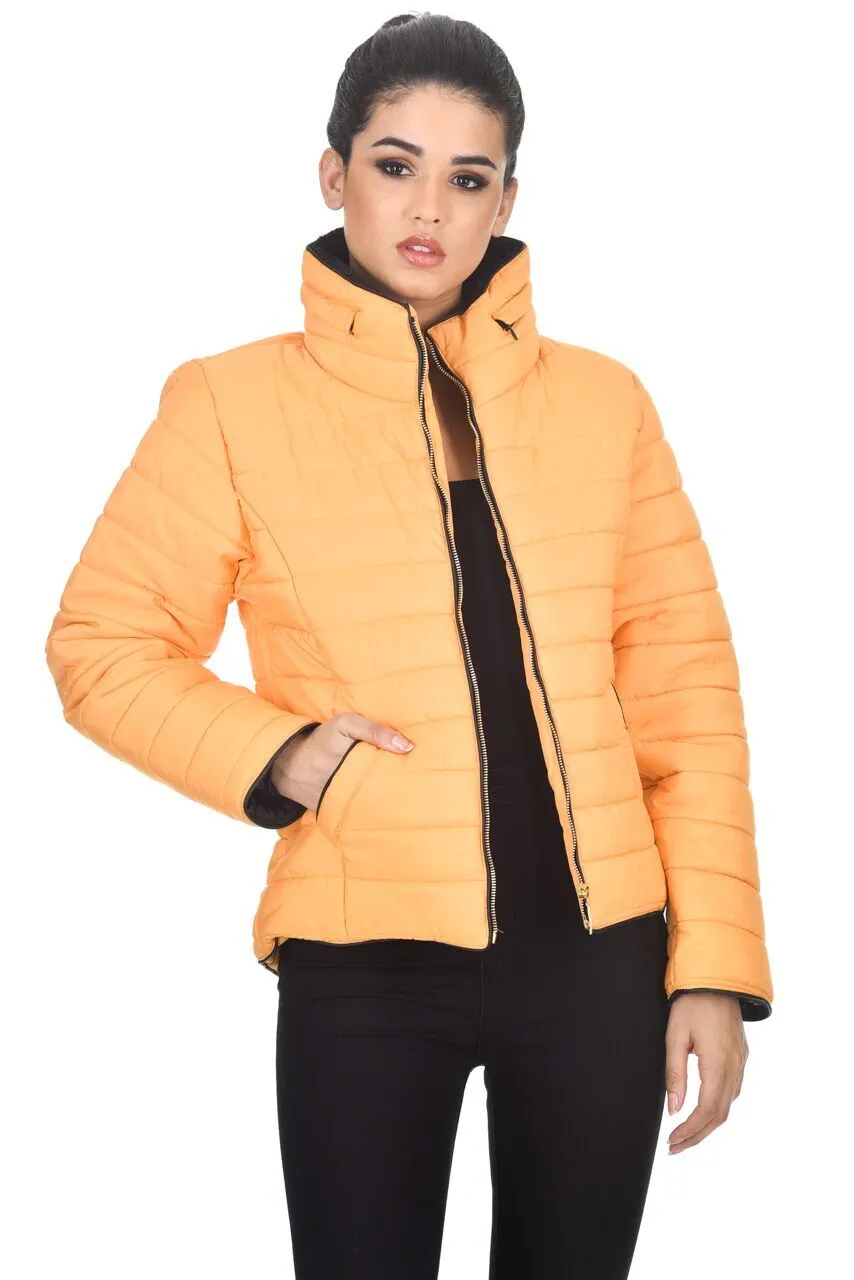 Mustard Puffer Jacket