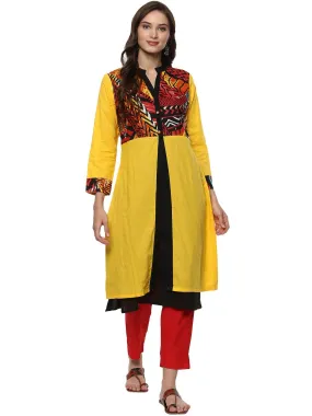 Pannkh Casual Full Sleeve Printed Women's Kurti