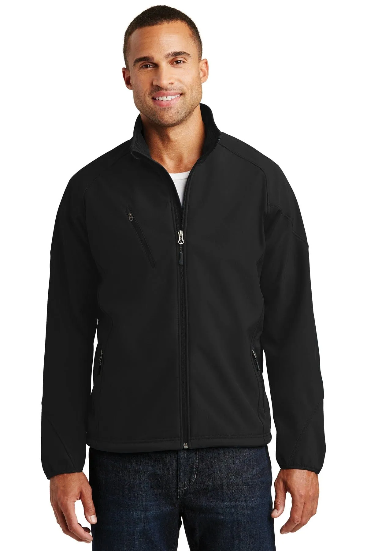 Port Authority®  Textured Soft Shell Jacket. J705