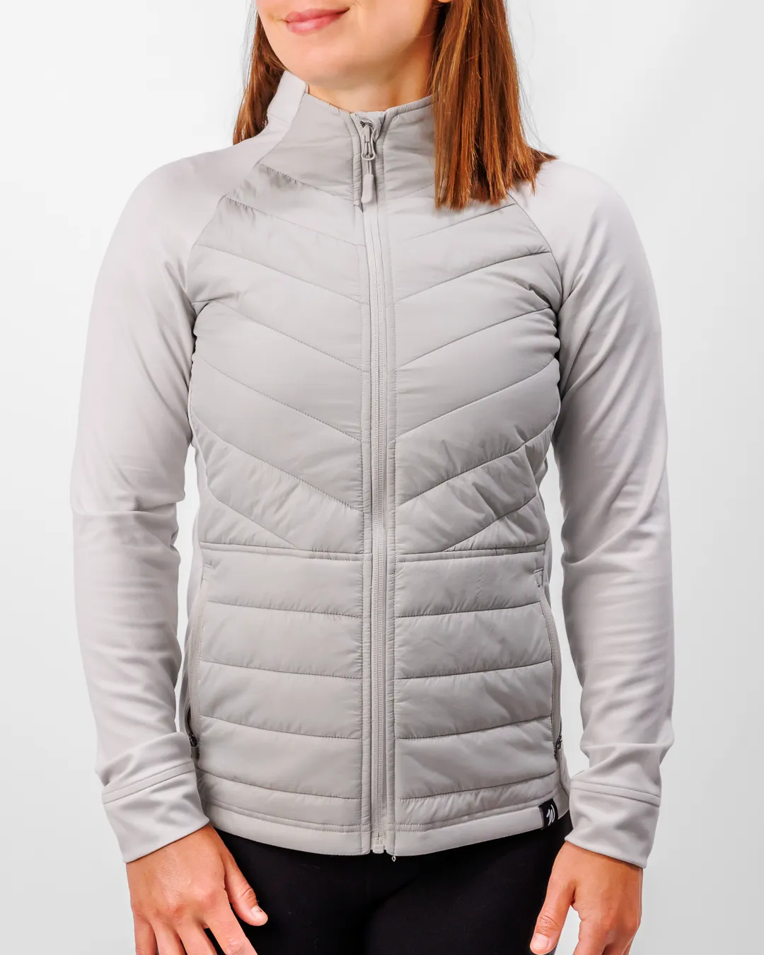 Range Women's Puffer Jacket - Cool Gray