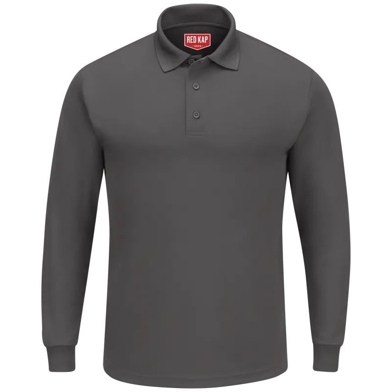 RedKap - Men's Long Sleeve Performance Knit® Polo