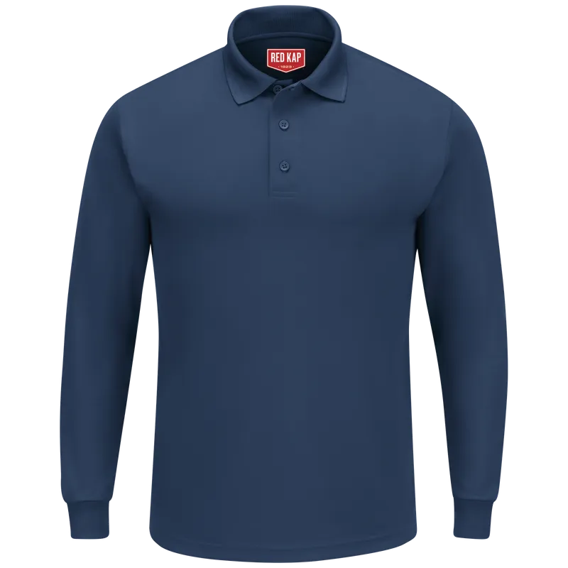 RedKap - Men's Long Sleeve Performance Knit® Polo