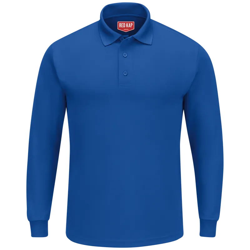 RedKap - Men's Long Sleeve Performance Knit® Polo