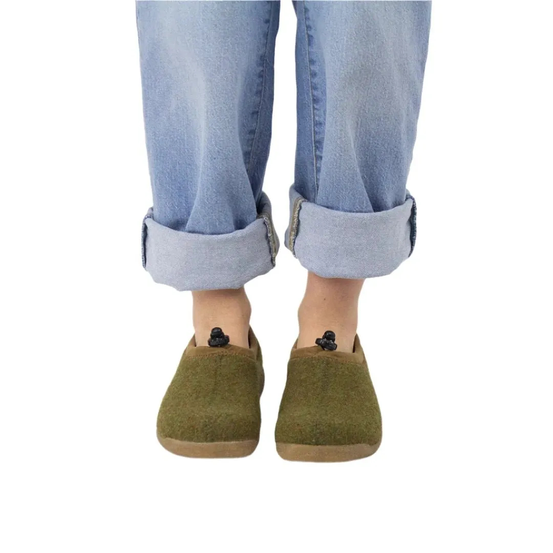 Sanita Samso Unisex Slippers In Green