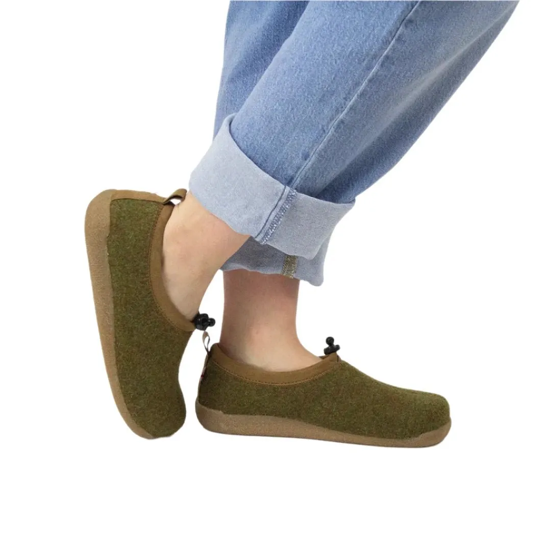 Sanita Samso Unisex Slippers In Green