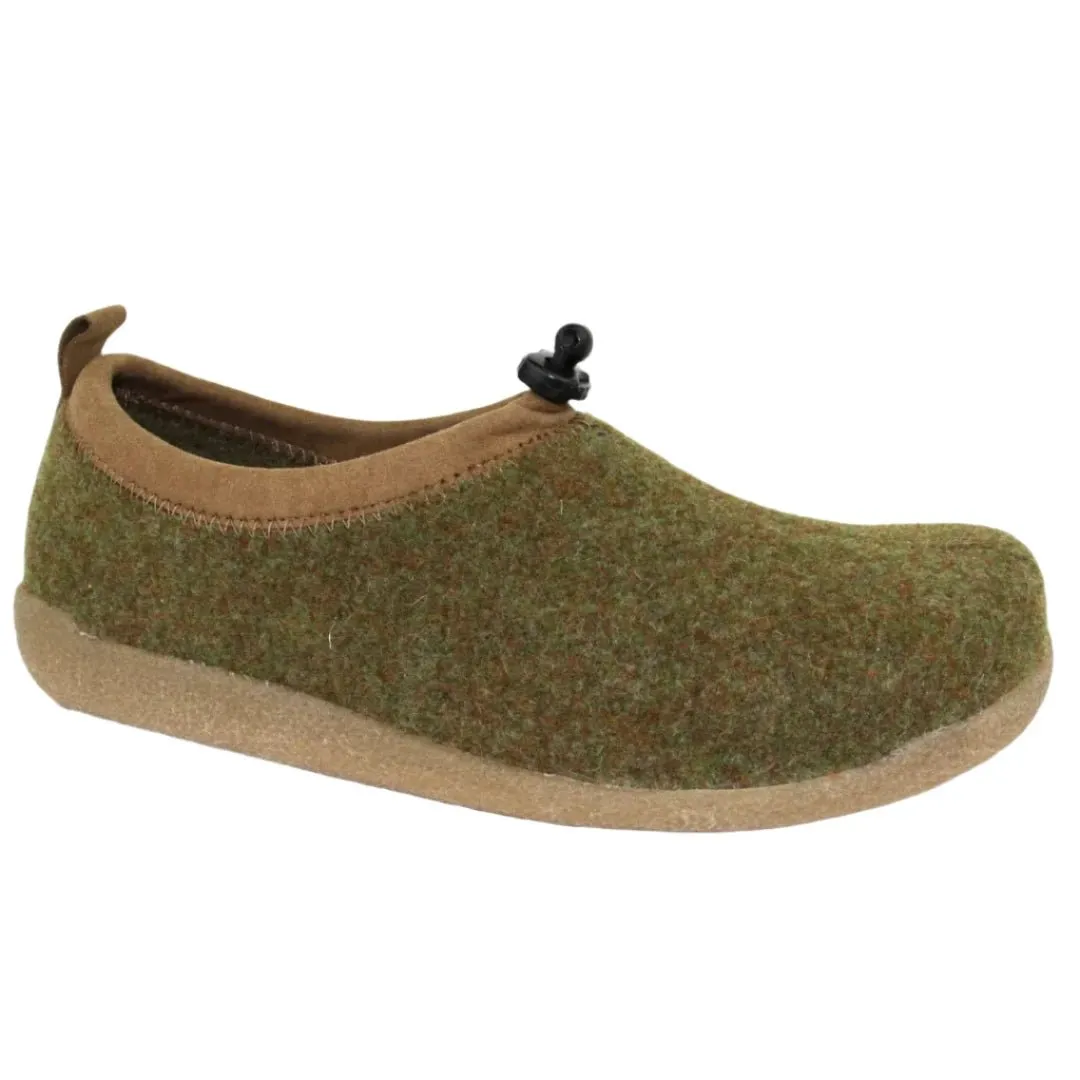 Sanita Samso Unisex Slippers In Green