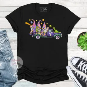 Space Gnome & Alien Galaxy Truck Shirt