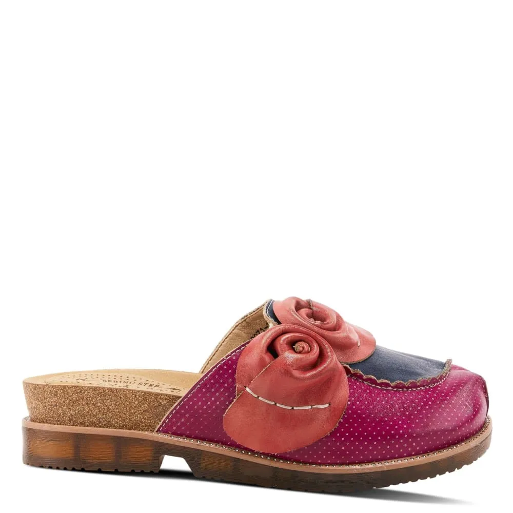 Spring Step Shoes L'Artiste Tricolour Clogs