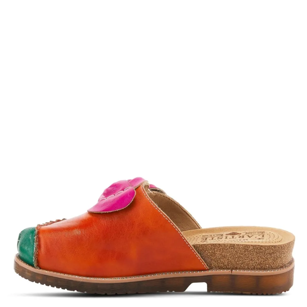 Spring Step Shoes L'Artiste Tricolour Clogs