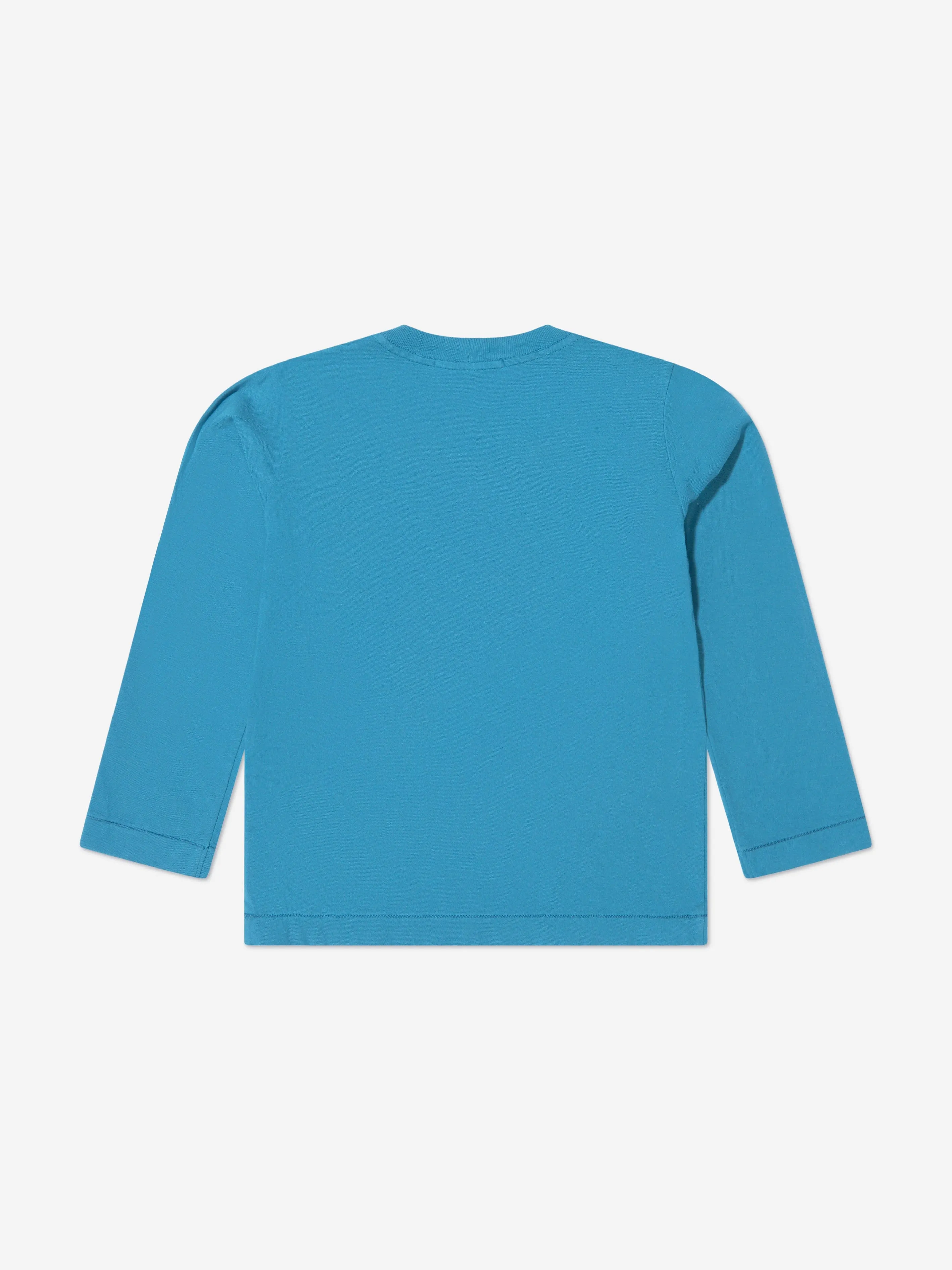 Stone Island Junior Boys Long Sleeve Logo T-Shirt