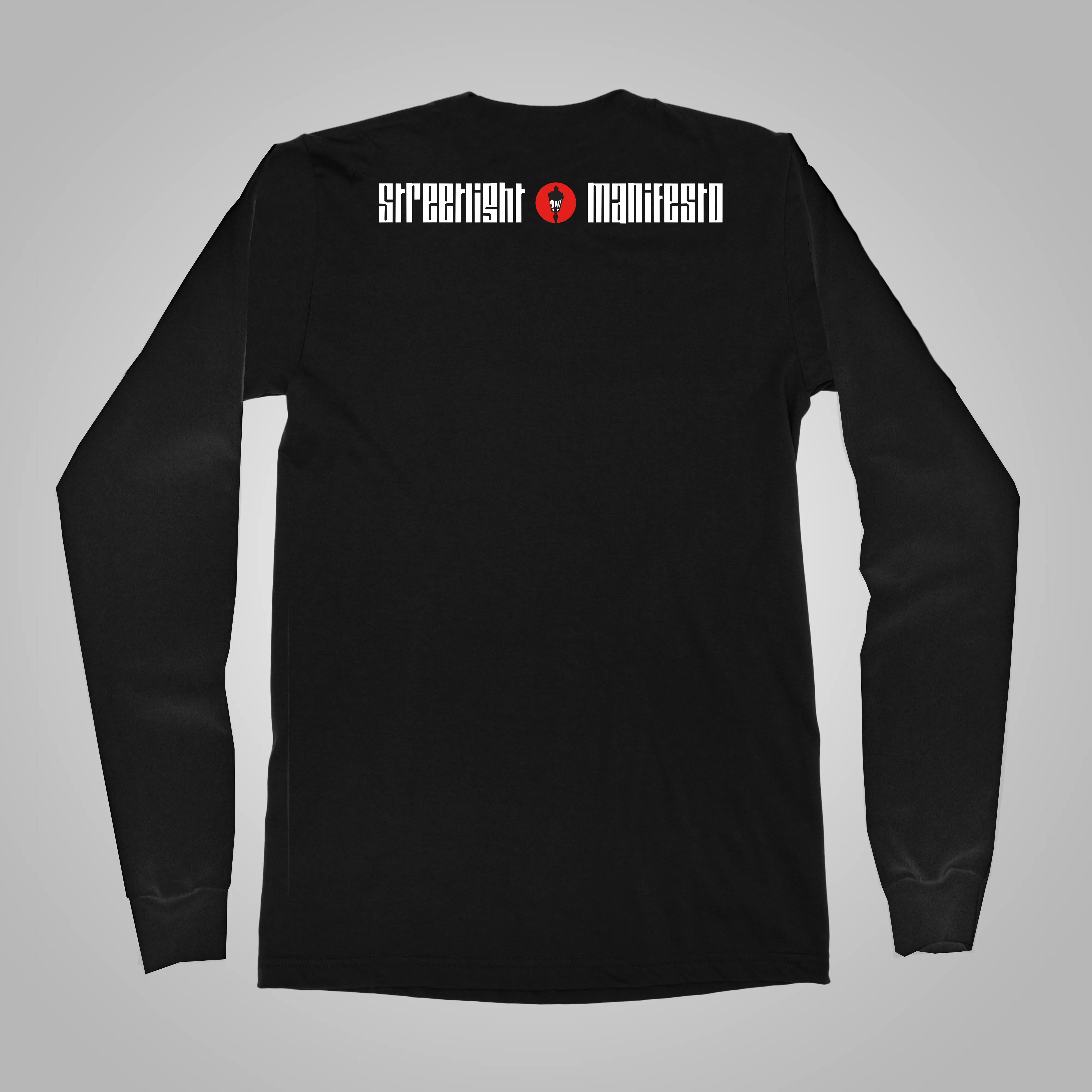 Streetlight Manifesto "Instrument Collage" Long Sleeved Shirt (Black)