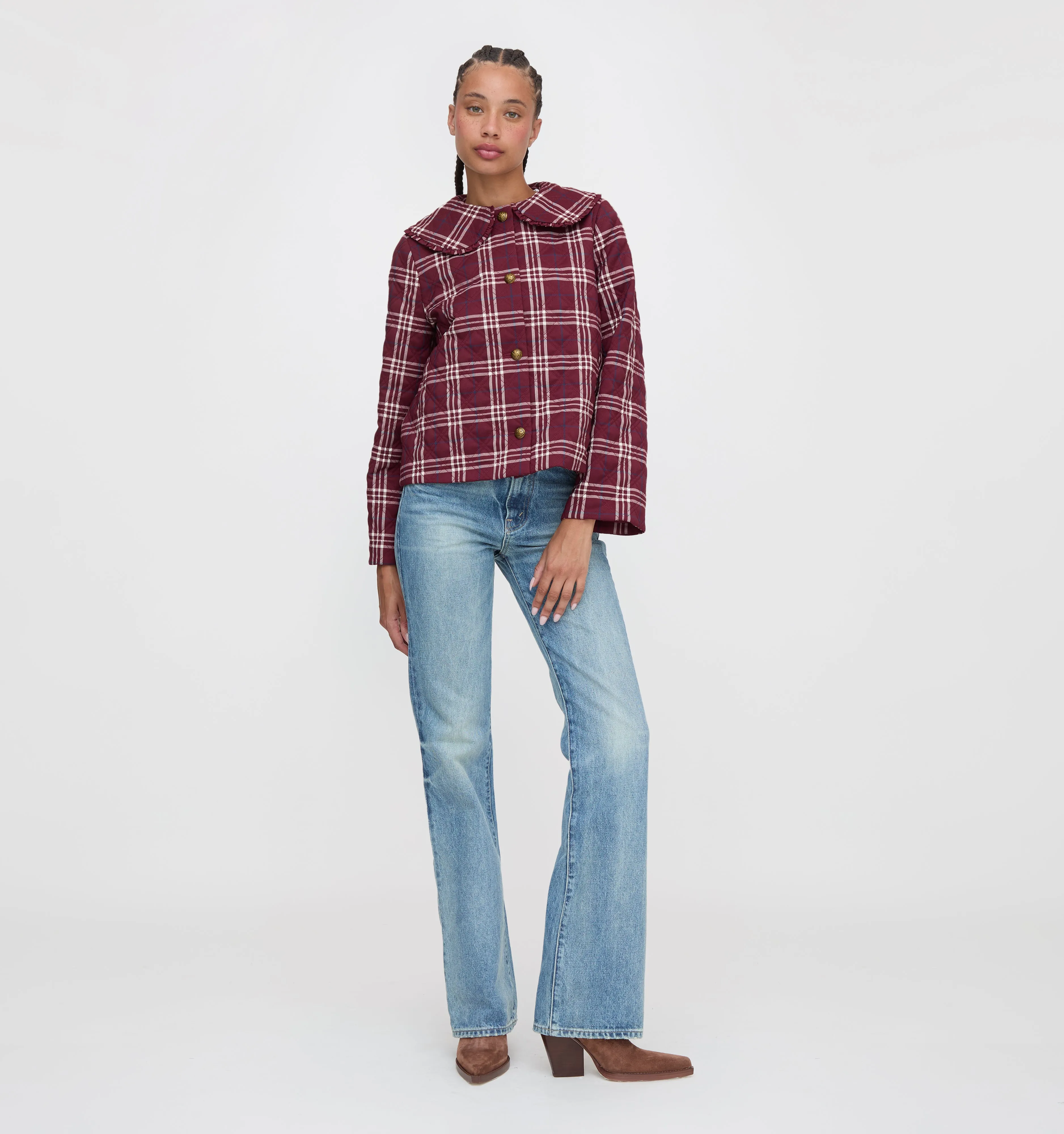 The Blake Jacket - Berry Wallace Plaid