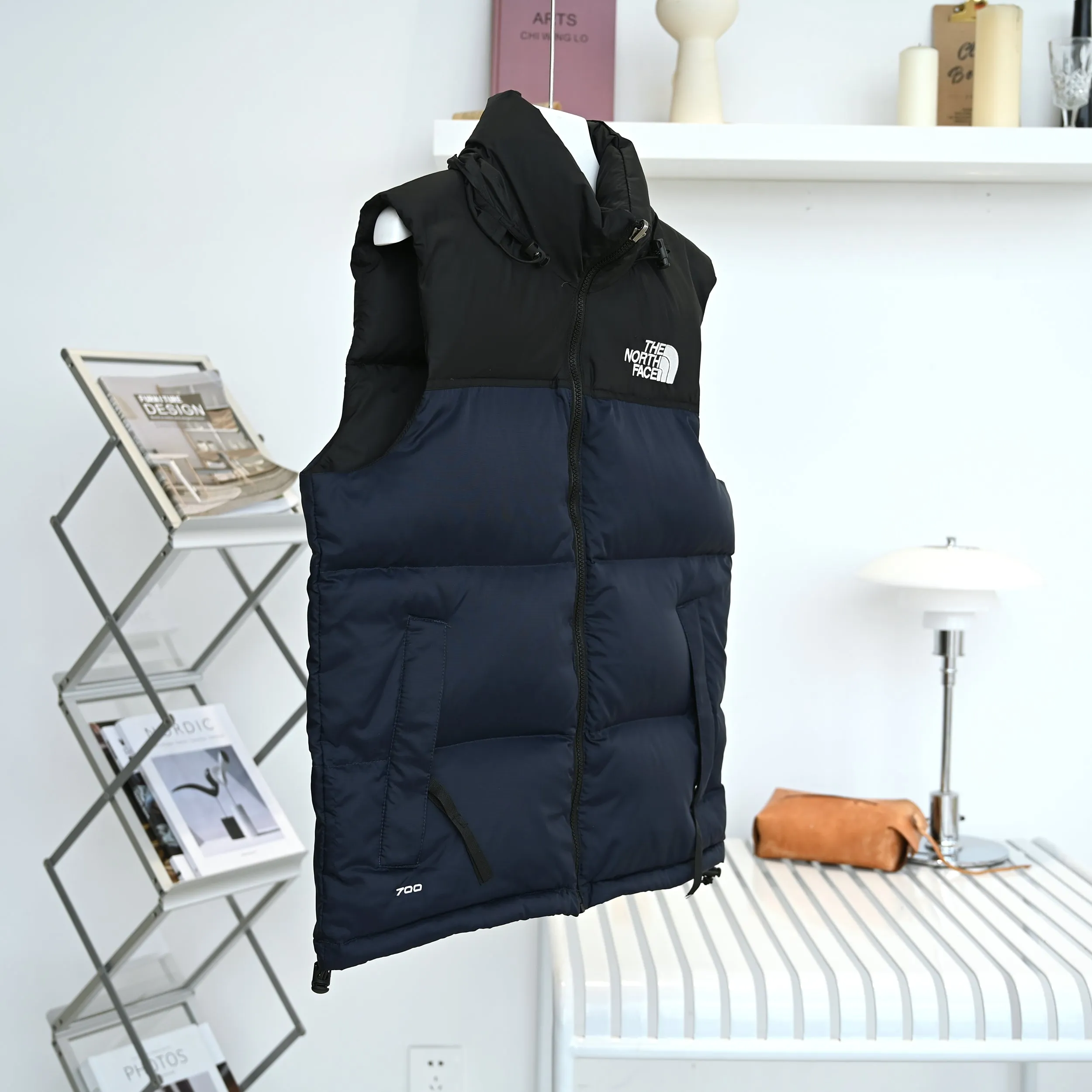 The North Face 1996 Retro Nuptse Navy Blue Down Vest