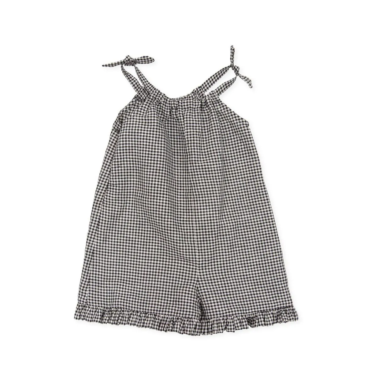 Tutto Piccolo 1337 Overall Dress - Dark Grey