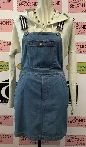 Vintage Next Level Denim Overall Dress (S)