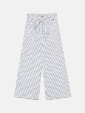 Wide Leg Cotton Chinos