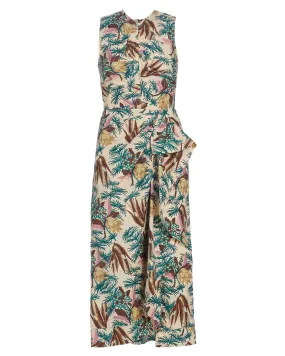 Wildflower Sleeveless Edlyn Midi Dress